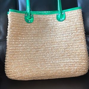 Brand new straw handbag